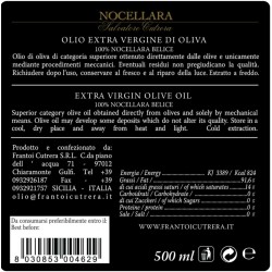 Extra Virgin Olive Oil Nocellara Salvatore Cutrera - Cutrera - 500ml