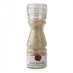 Sicilian Sea Salt flavored with Orange Grinder - Cutrera - 100gr