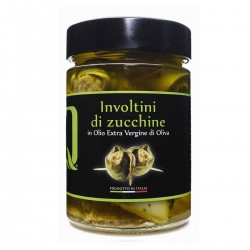 Zucchini rolls in extra virgin olive oil - Quattrociocchi - 320gr