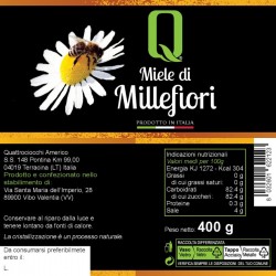 Multi Flower Honey - Quattrociocchi - 400gr