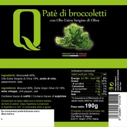 Broccoletti Patè - Quattrociocchi - 190gr