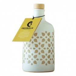 Extra Virgin Olive Oil Ceramic Jar Fantasia - Ciccolella - 400ml