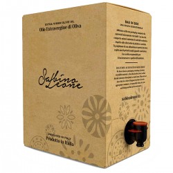 Extra Virgin Olive Oil monocultivar Coratina bag in box - Sabino Leone - 5l