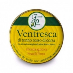 Ventresca of Red Tuna in extra virgin olive oil - Fratelli Pinna - 160gr