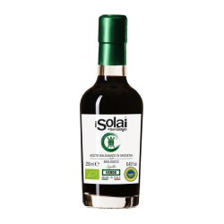 Balsamic Organic Vinegar of Modena PGI Green Seal - I Solai - 250ml