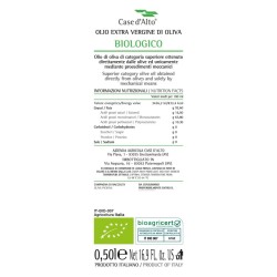 Extra Virgin Olive Oil Coevo Gran Cru organic - Case d'Alto - 500ml