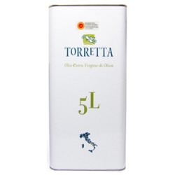 Extra Virgin Olive Oil Rea PDO Colline Salernitane can - Torretta - 5l