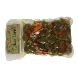 Slightly Spicy Green Olives - Agrestis - 300gr
