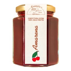 Sour Black Cherries jam - Apicoltura Cazzola - 200gr