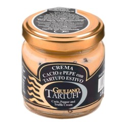 Cacio Pepper and summer Truffle cream - Giuliano Tartufi - 80gr